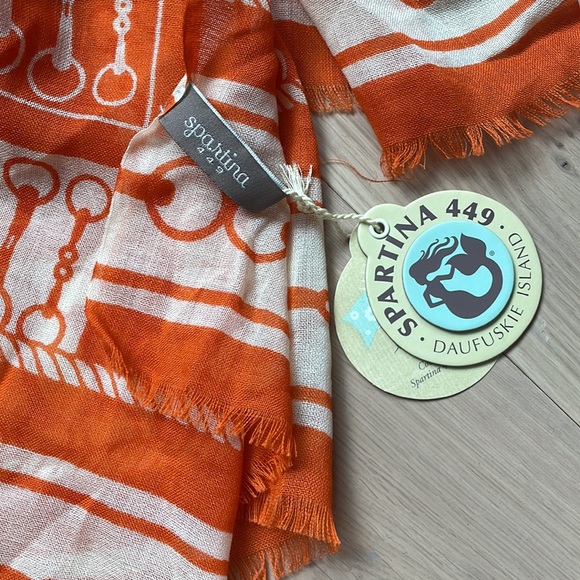 BNWT Spartina 449 - 100% wool scarf - Picture 3 of 11